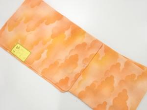 未使用品　雲模様小紋着物